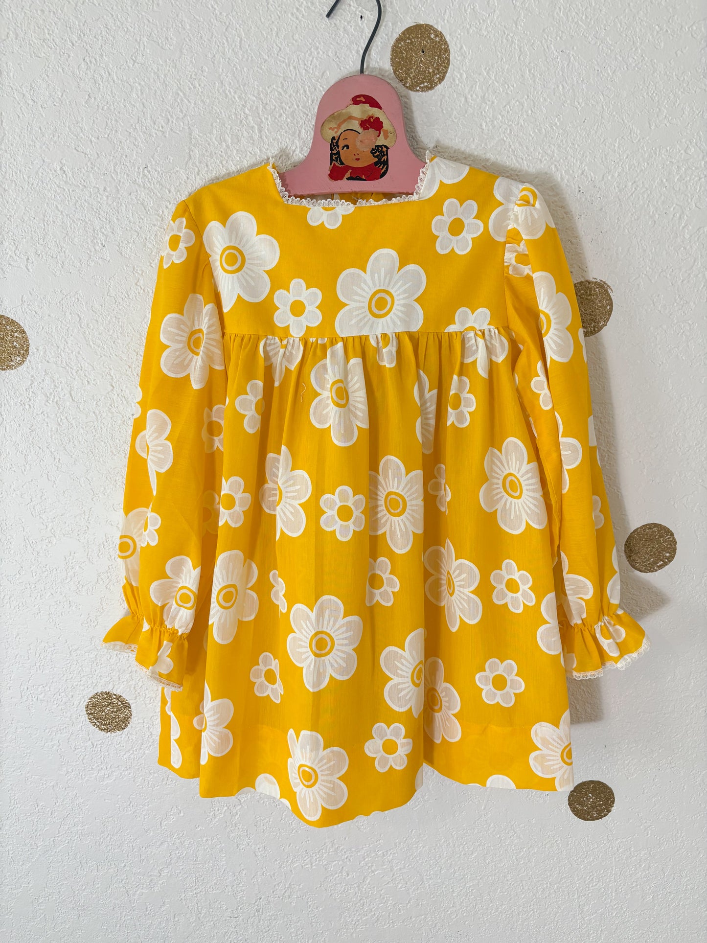 Vintage Cinderella Flower Power dress.