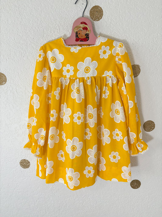 Vintage Cinderella Flower Power dress.