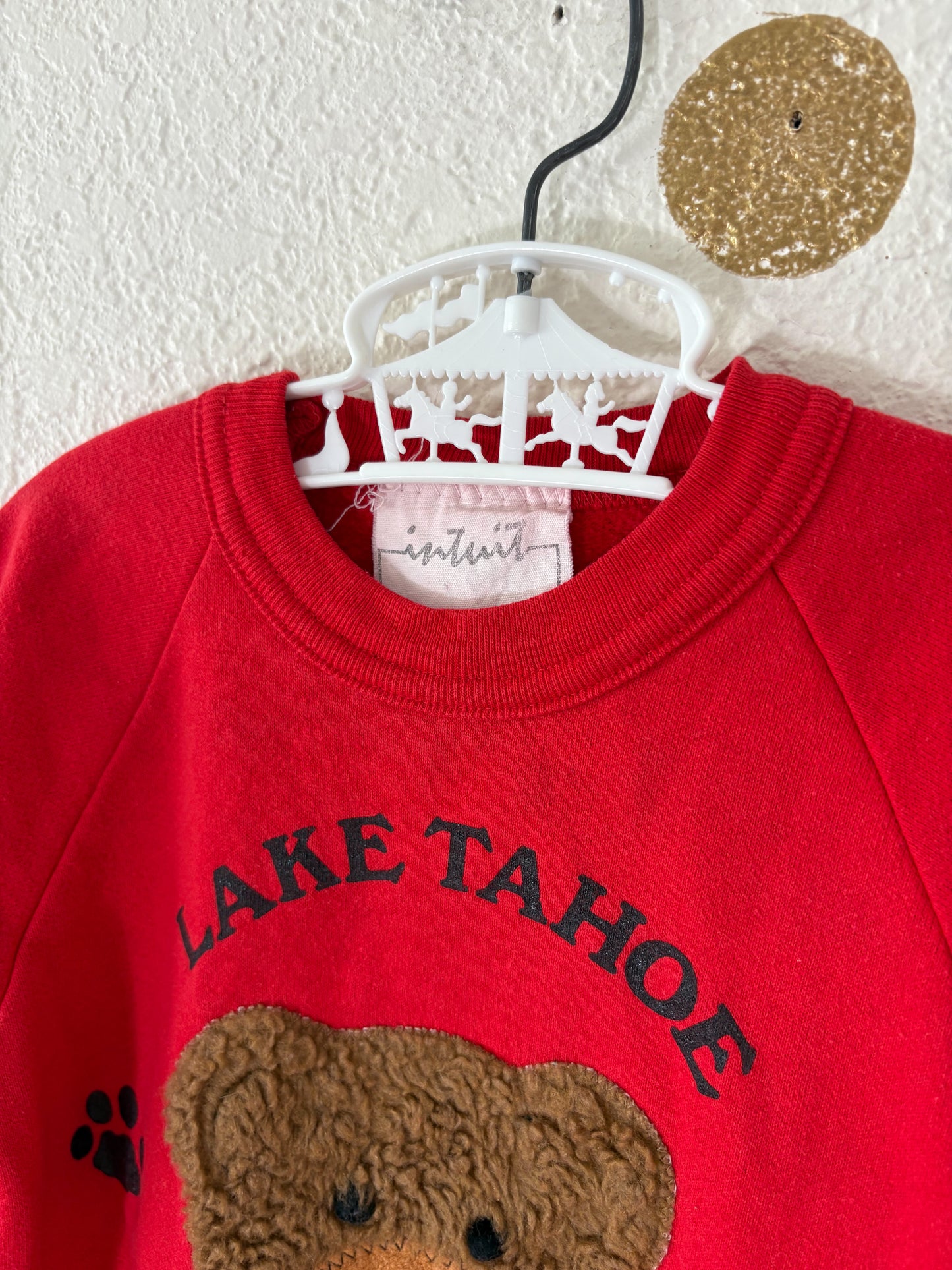 Vintage Lake Tahoe 3D souvenir crewneck.