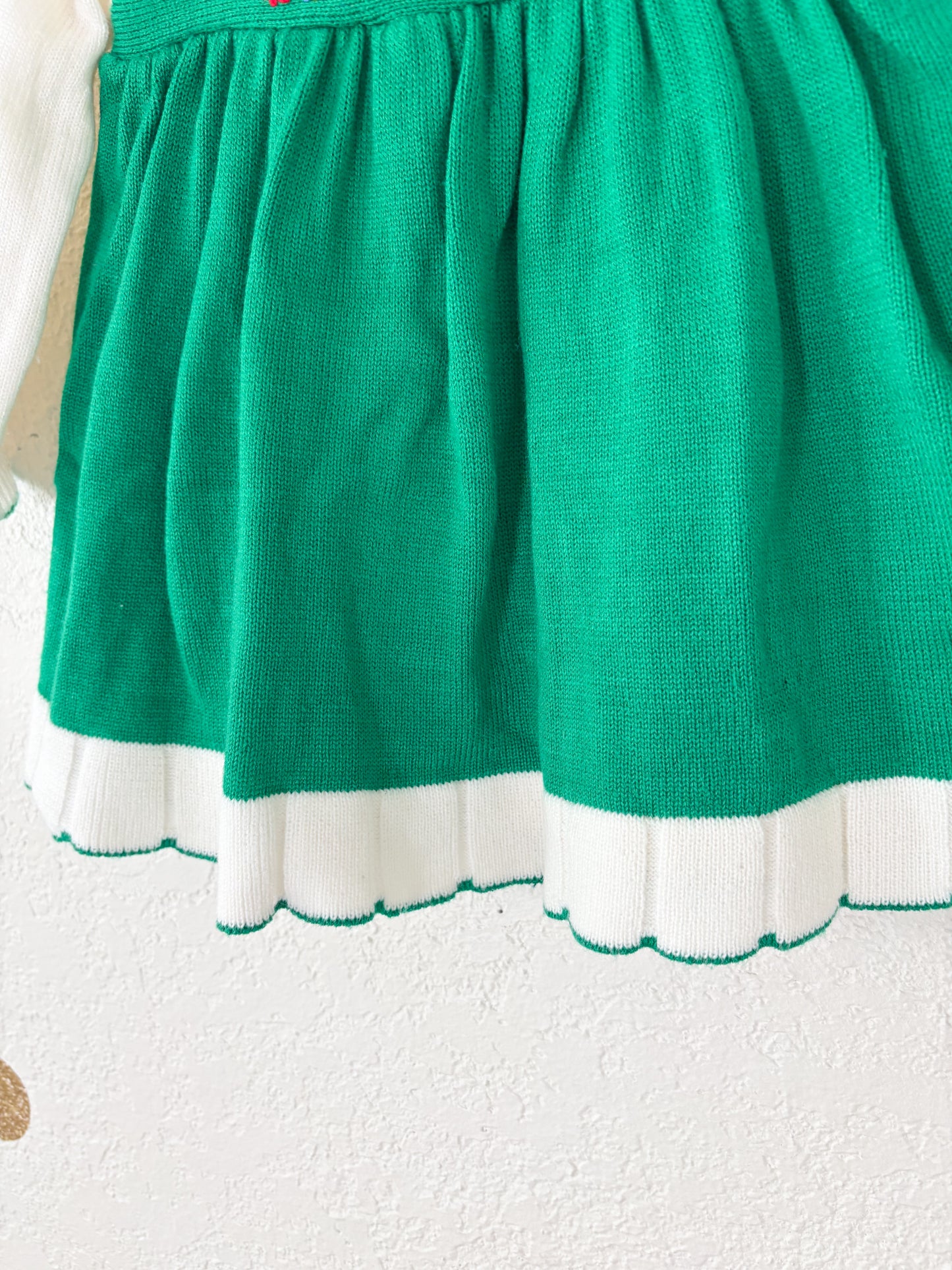 Vintage Toddletime acrylic baby dress.