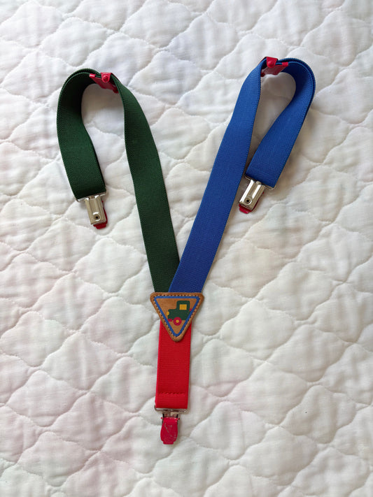 Vintage Gymboree suspenders.