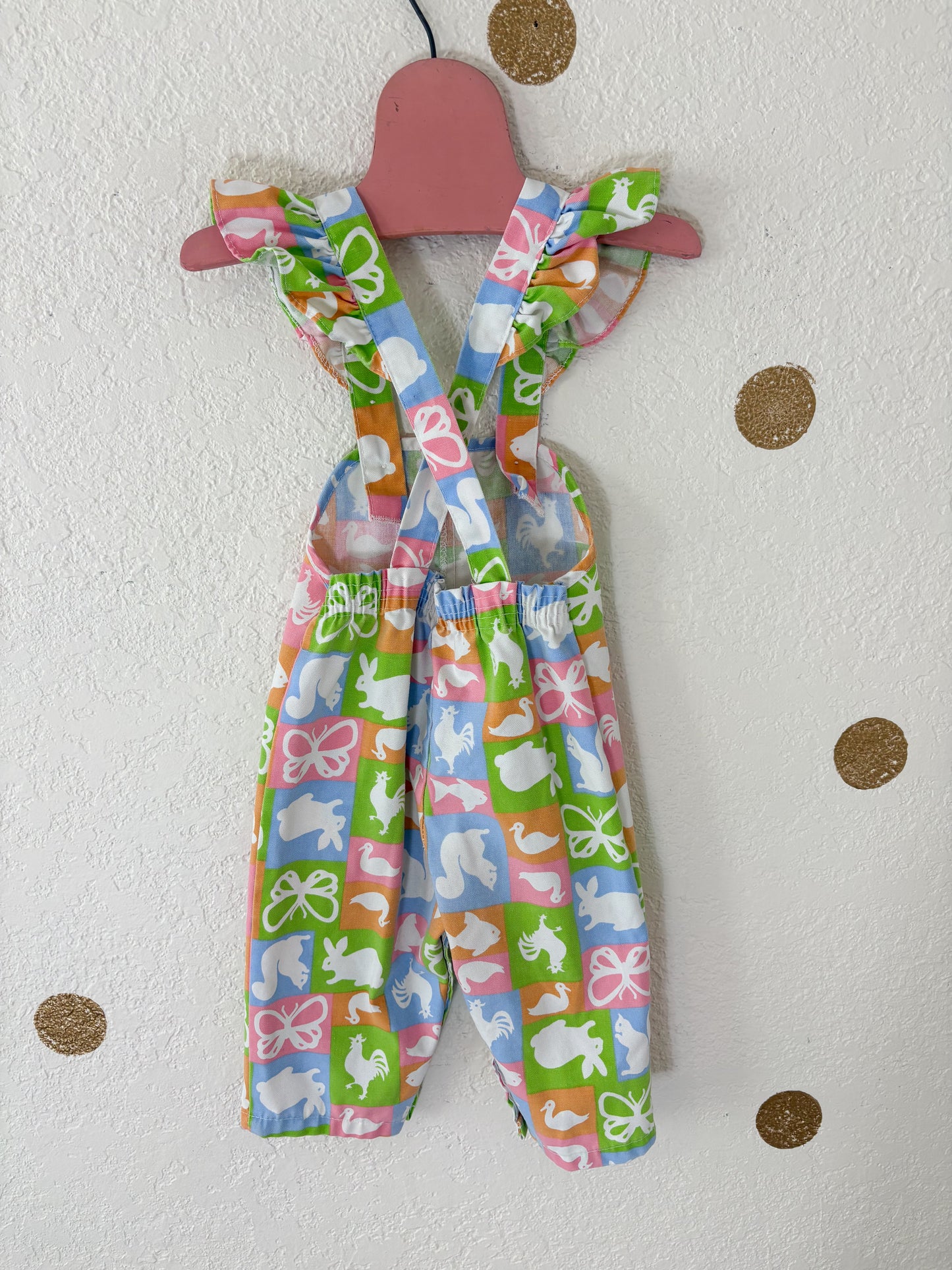 Vintage Sears cottagecore baby romper.