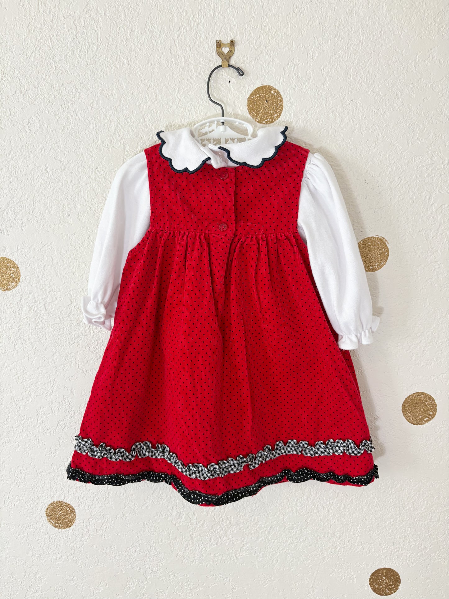 Y2K toddler jumper set.