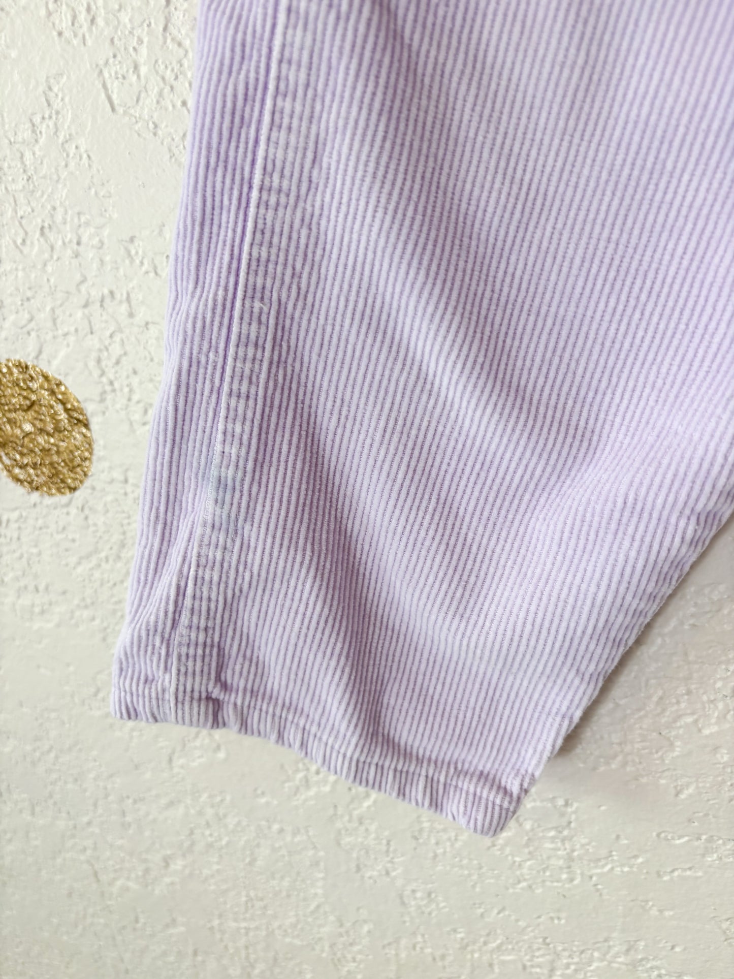 Vintage Pepermint Lane corduroy pants.