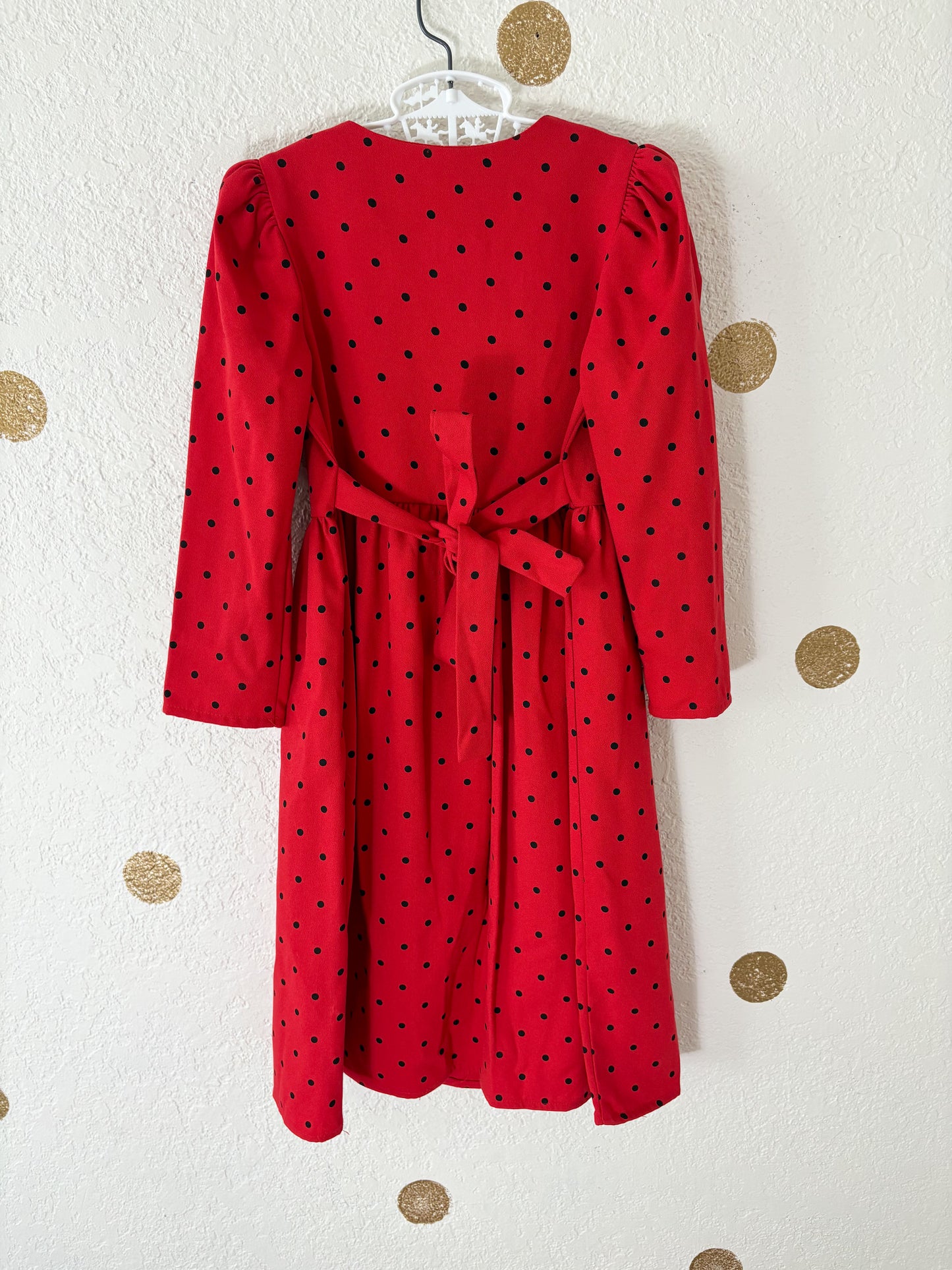 Vintage Amy Too polka dot dress.