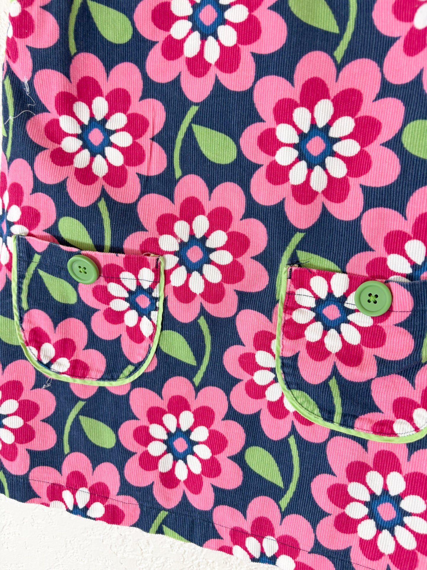 Modernish Baby Boden floral lightweight corduroy toddler jumper