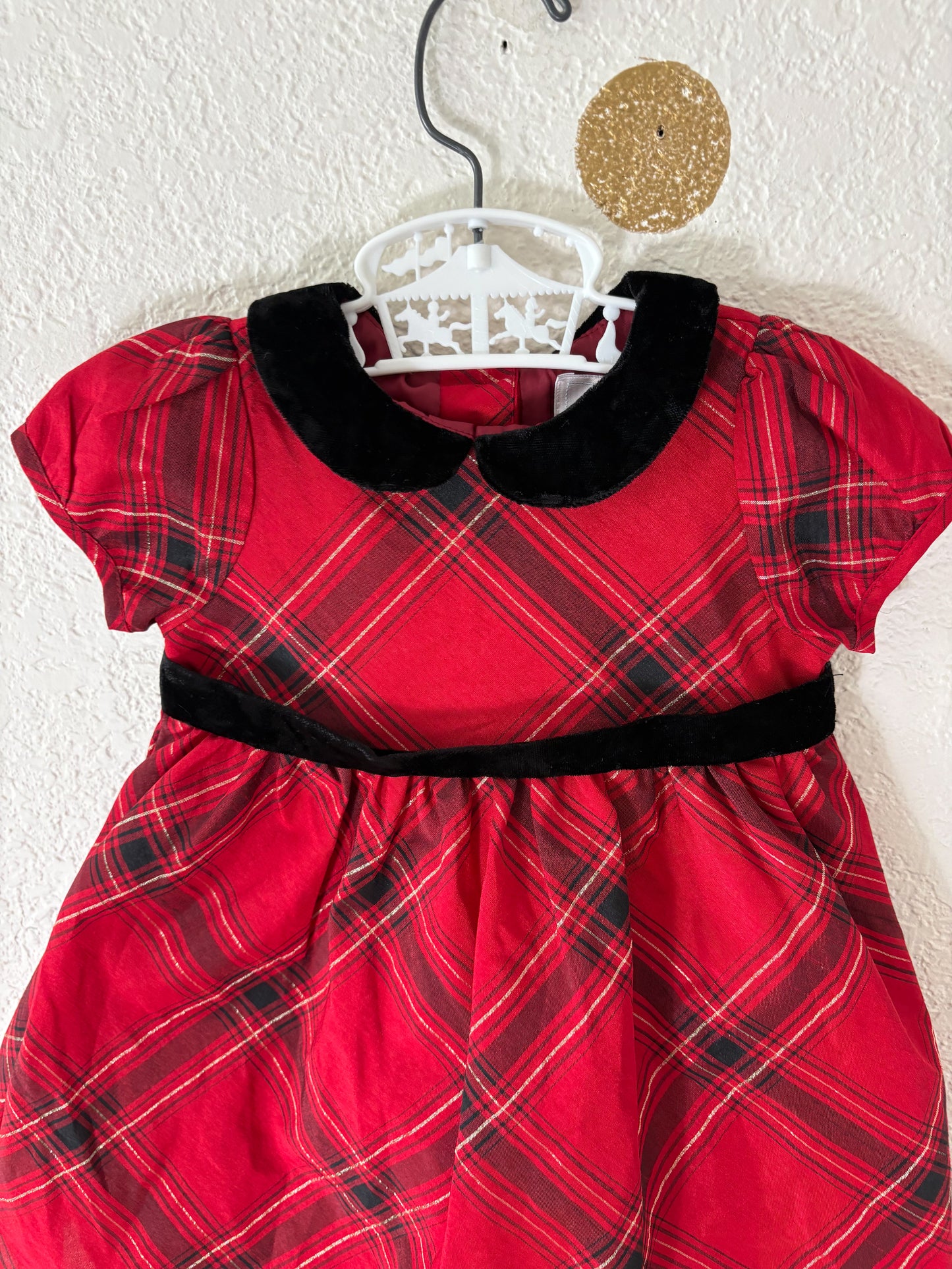 Modern Gymboree holiday baby dress.
