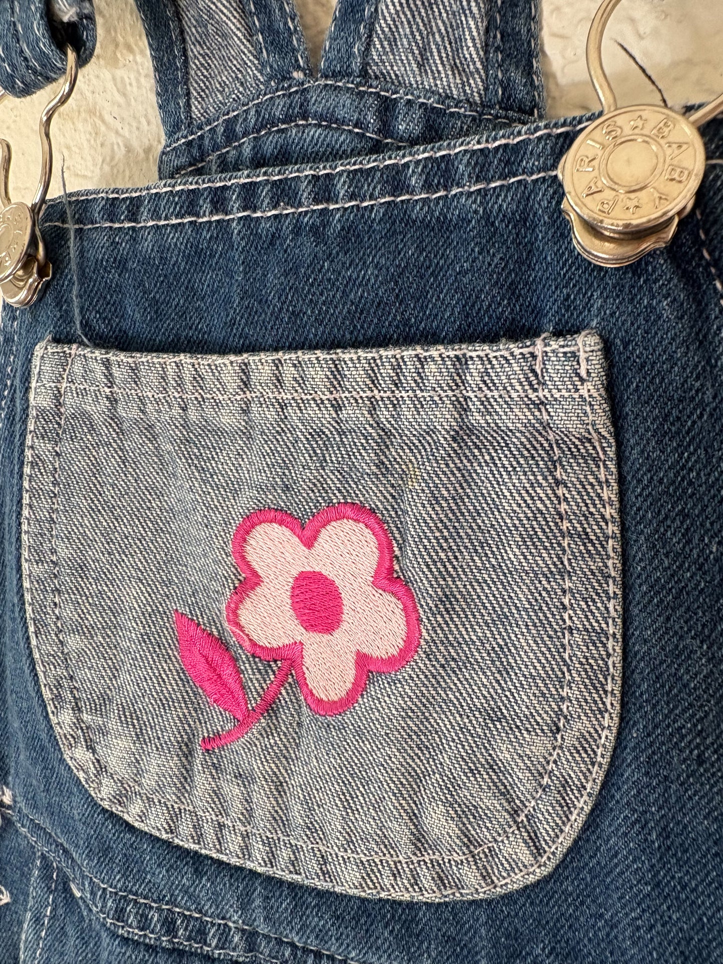 y2k Baby Paris baby overalls.