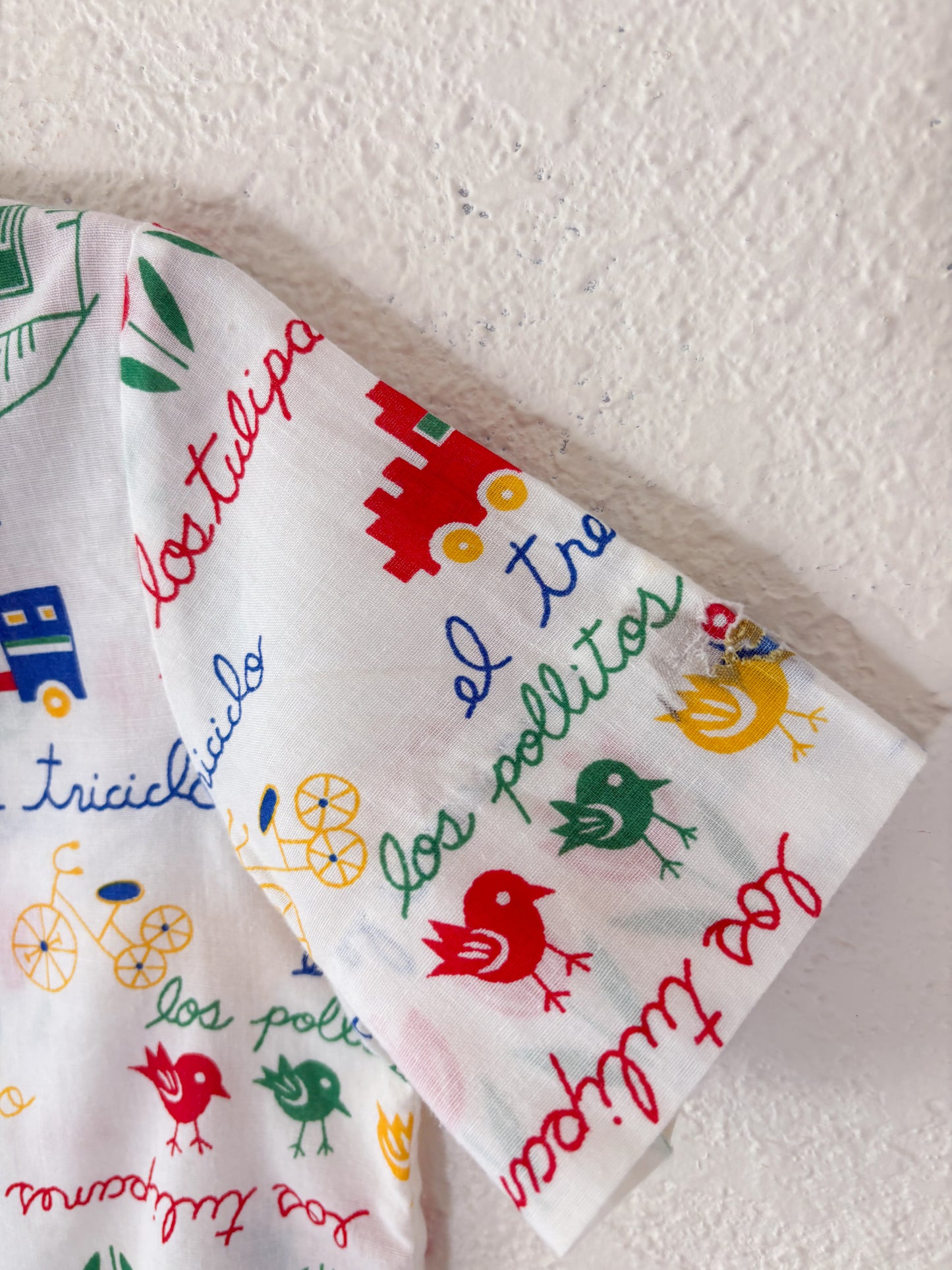 Vintage AOP Ruth Scharf button up.