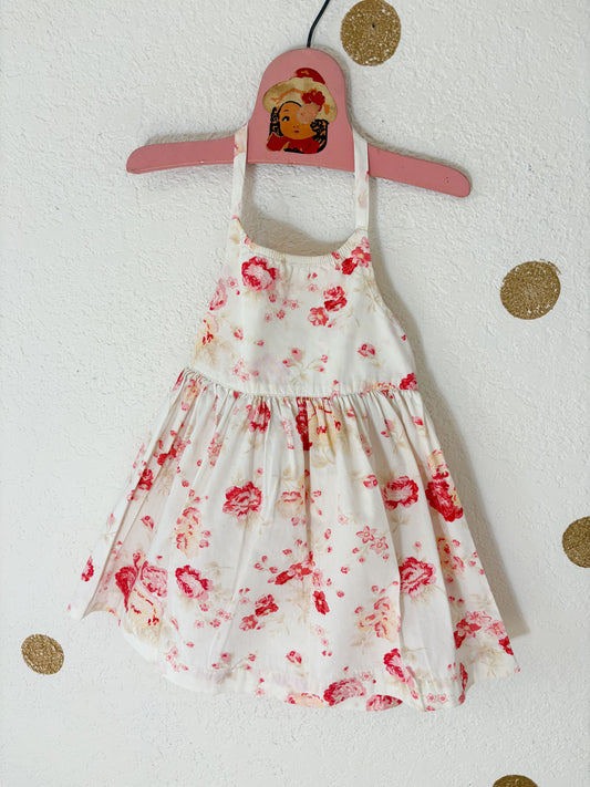 Vintage Baby Gap floral halter dress.