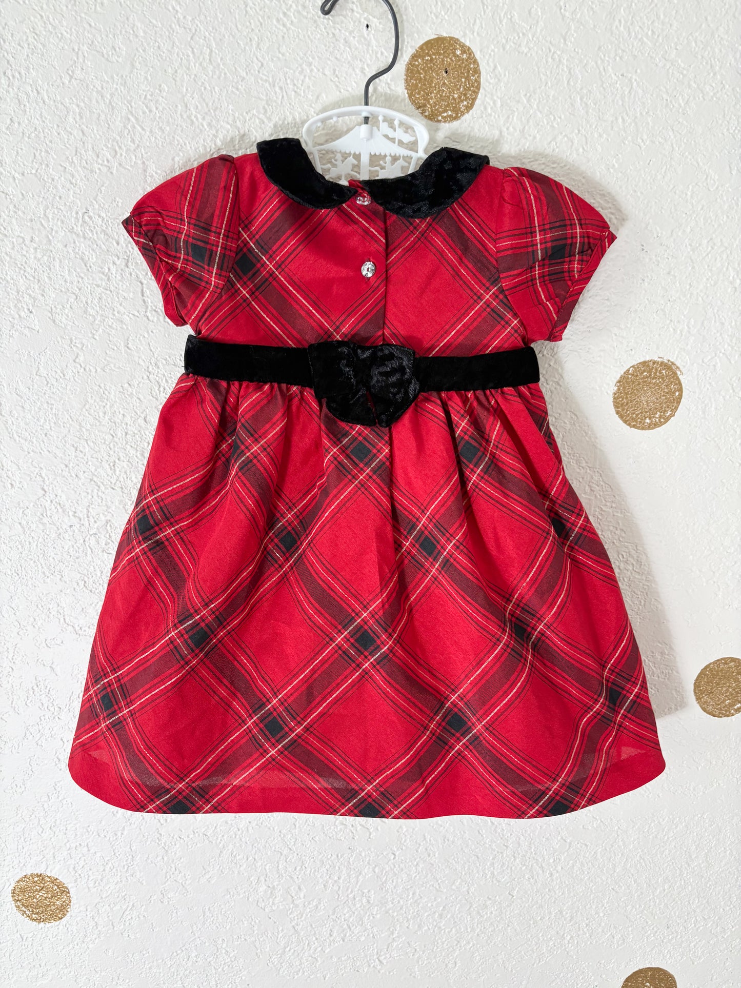 Modern Gymboree holiday baby dress.