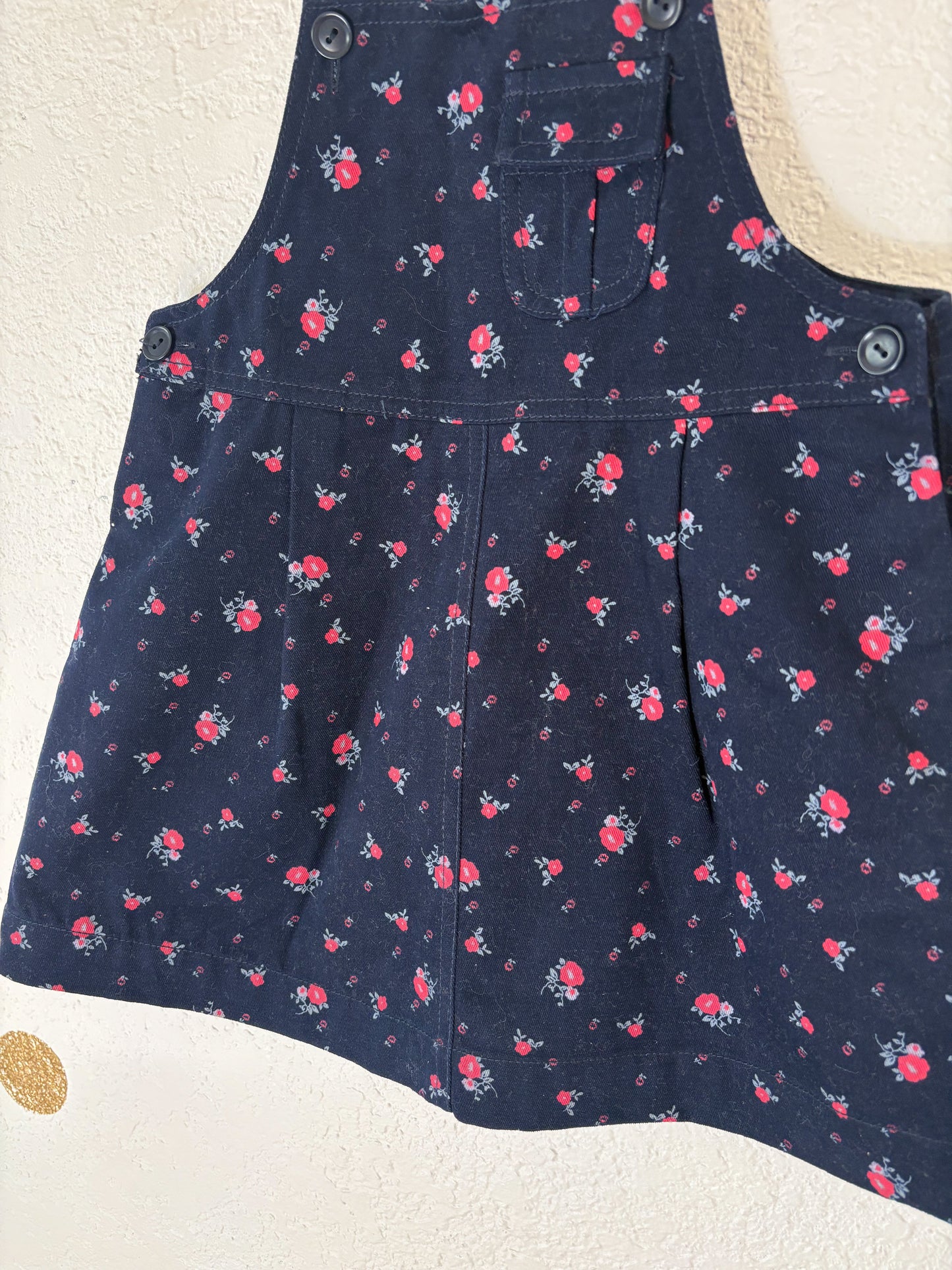 Deadstock vintage Zara toddler floral jumper.