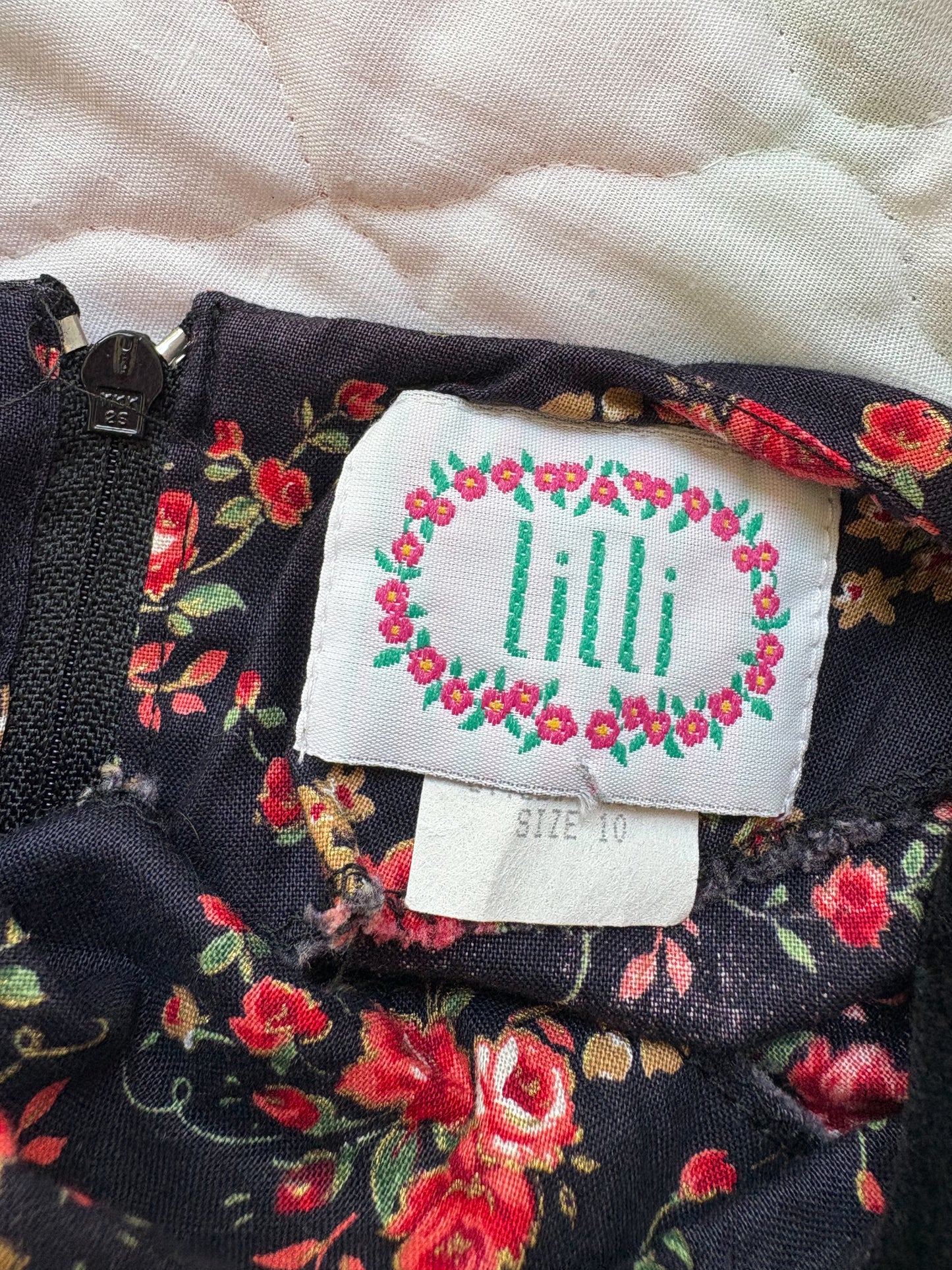 Vintage Lilli floral dress.