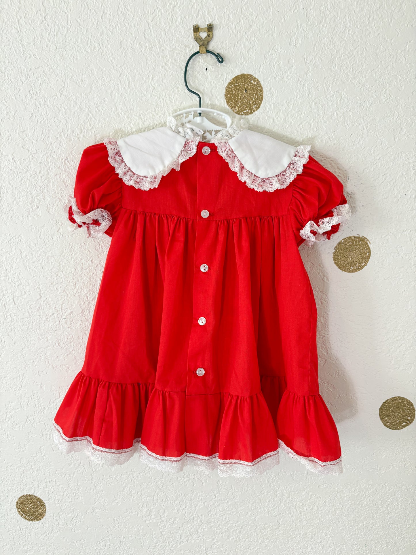 Vintage Bryan frilly toddler dress.