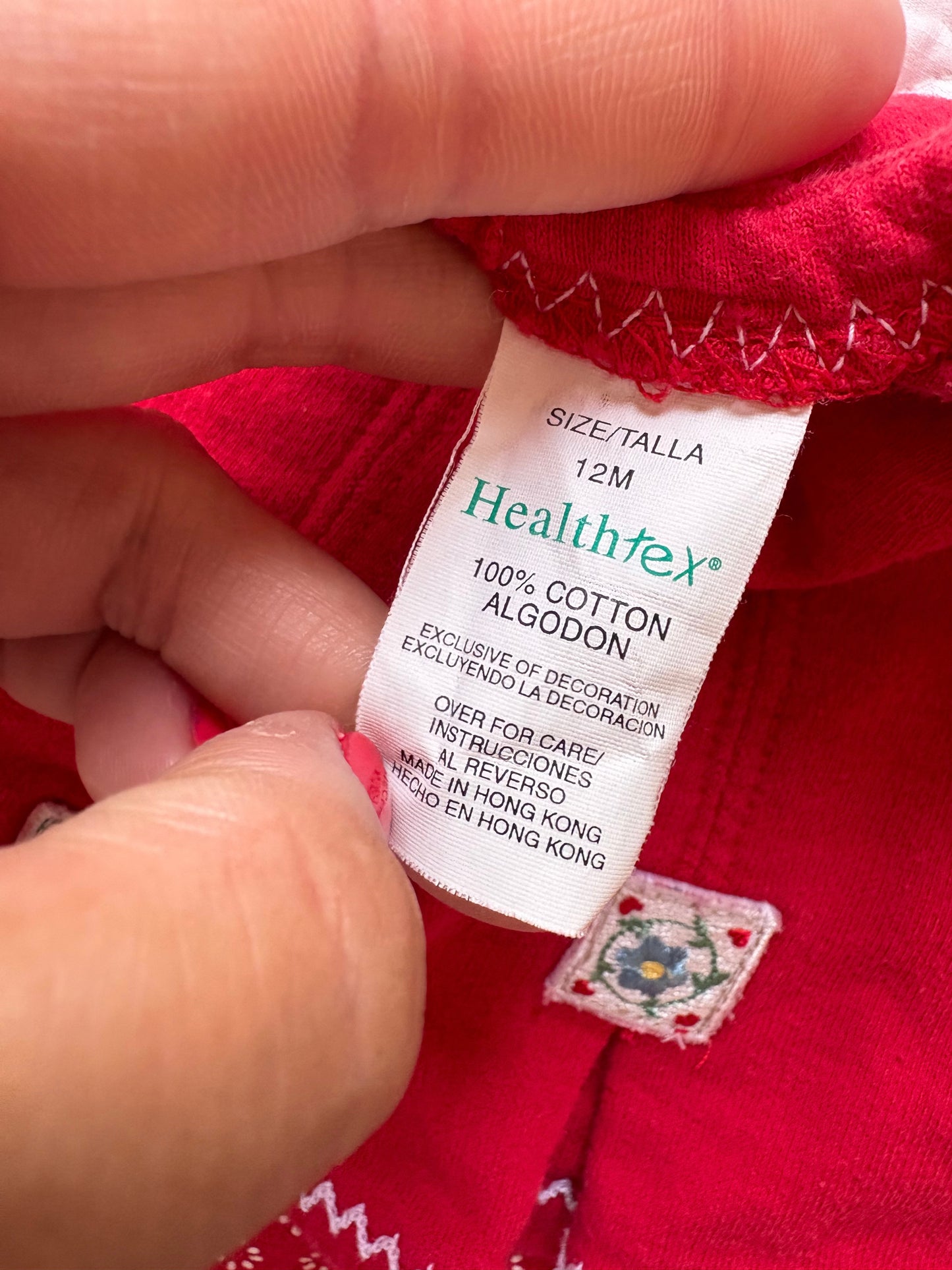 Vintage Healthtex baby romper.