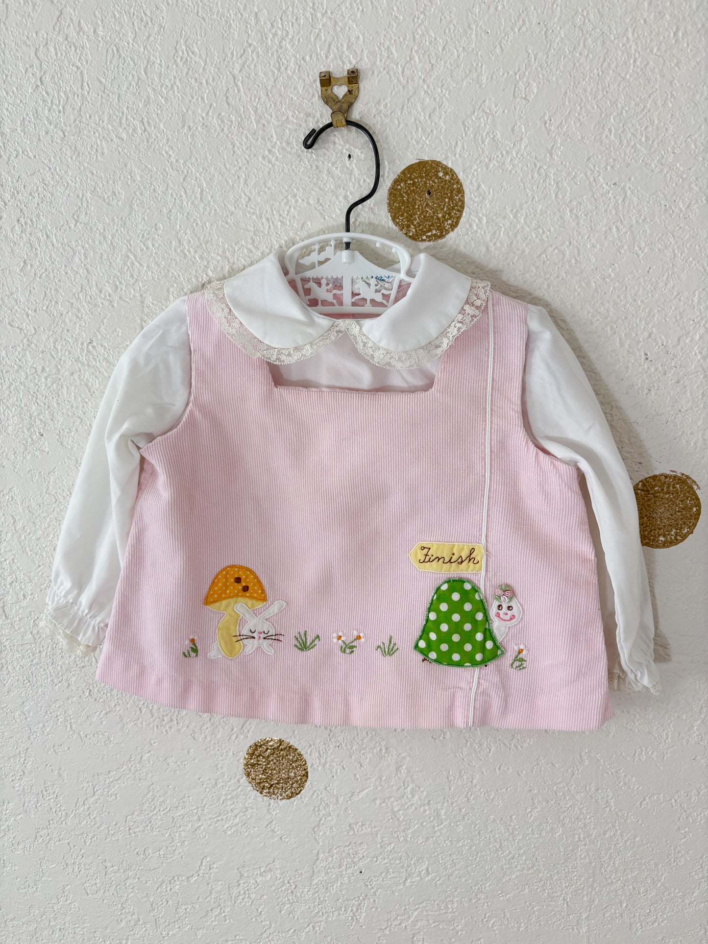 Vintage Nannekins + Healthtex toddler set.