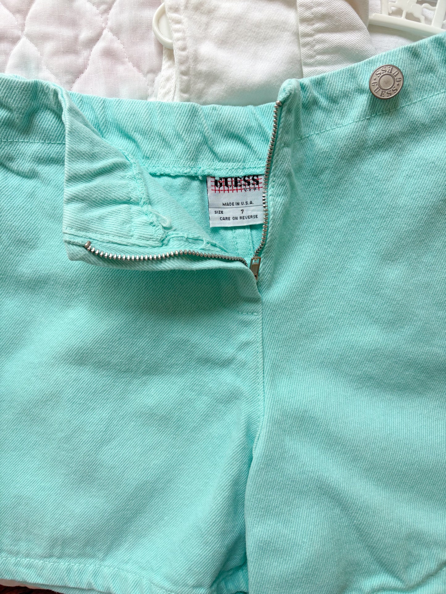 Vintage Guess cropped top + skort little girl set.
