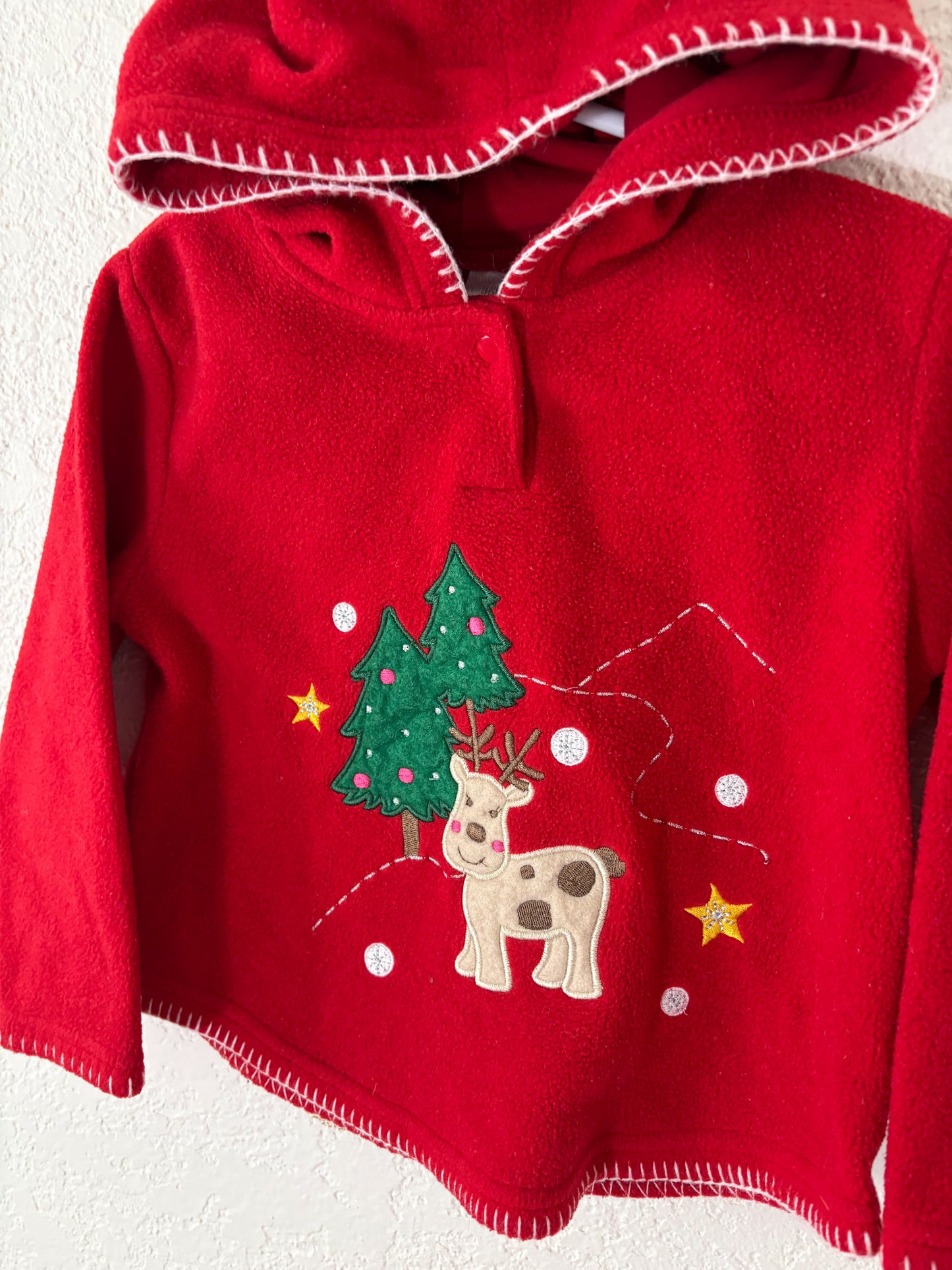 Y2K MiniWear fleece hoodie.