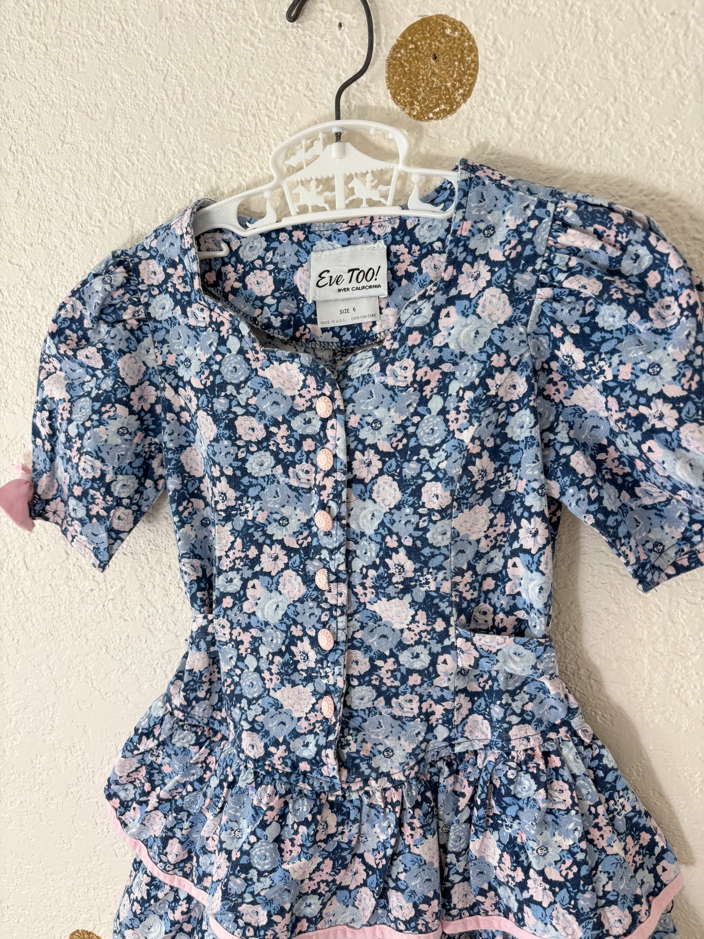 Vintage Eve Too floral dress/tunic.