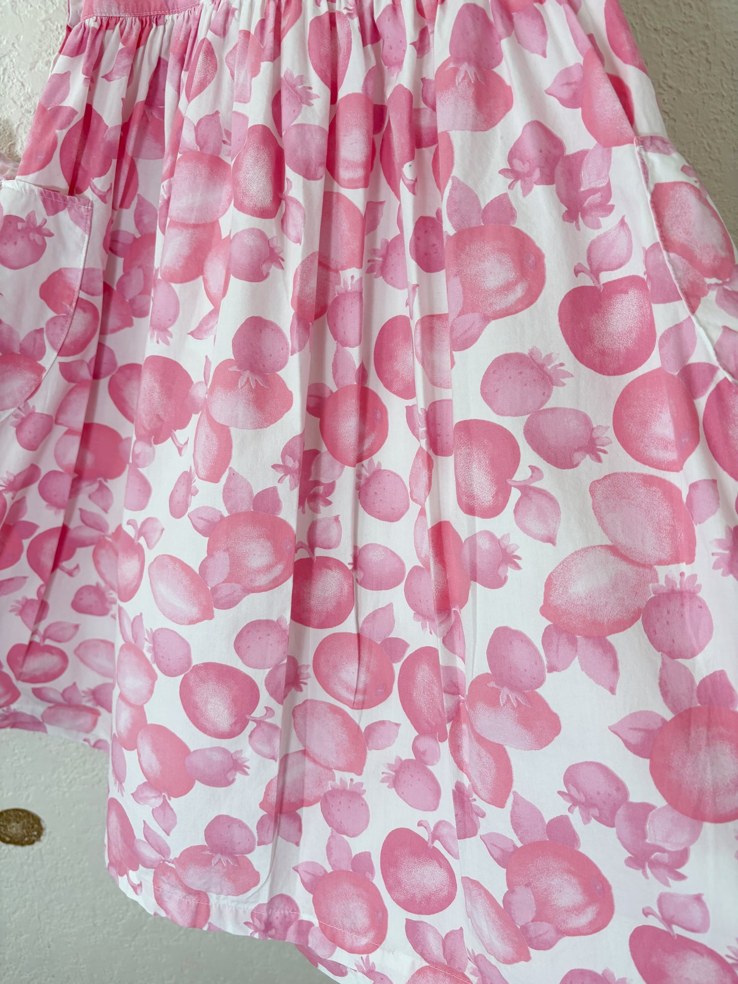 Vintage Comme Une Image French bean AOP fruit dress.