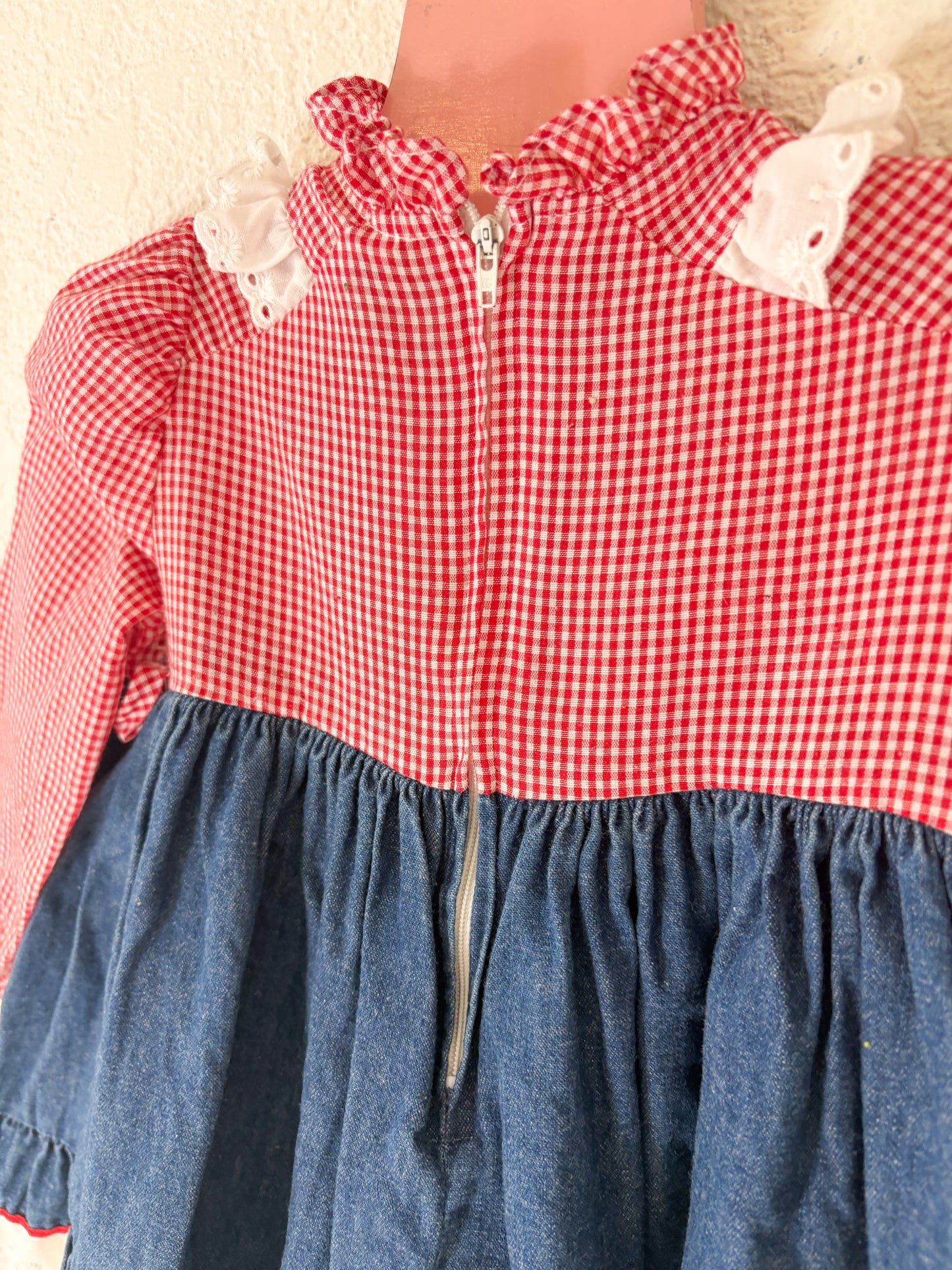 Vintage Youngland prairie toddler dress.