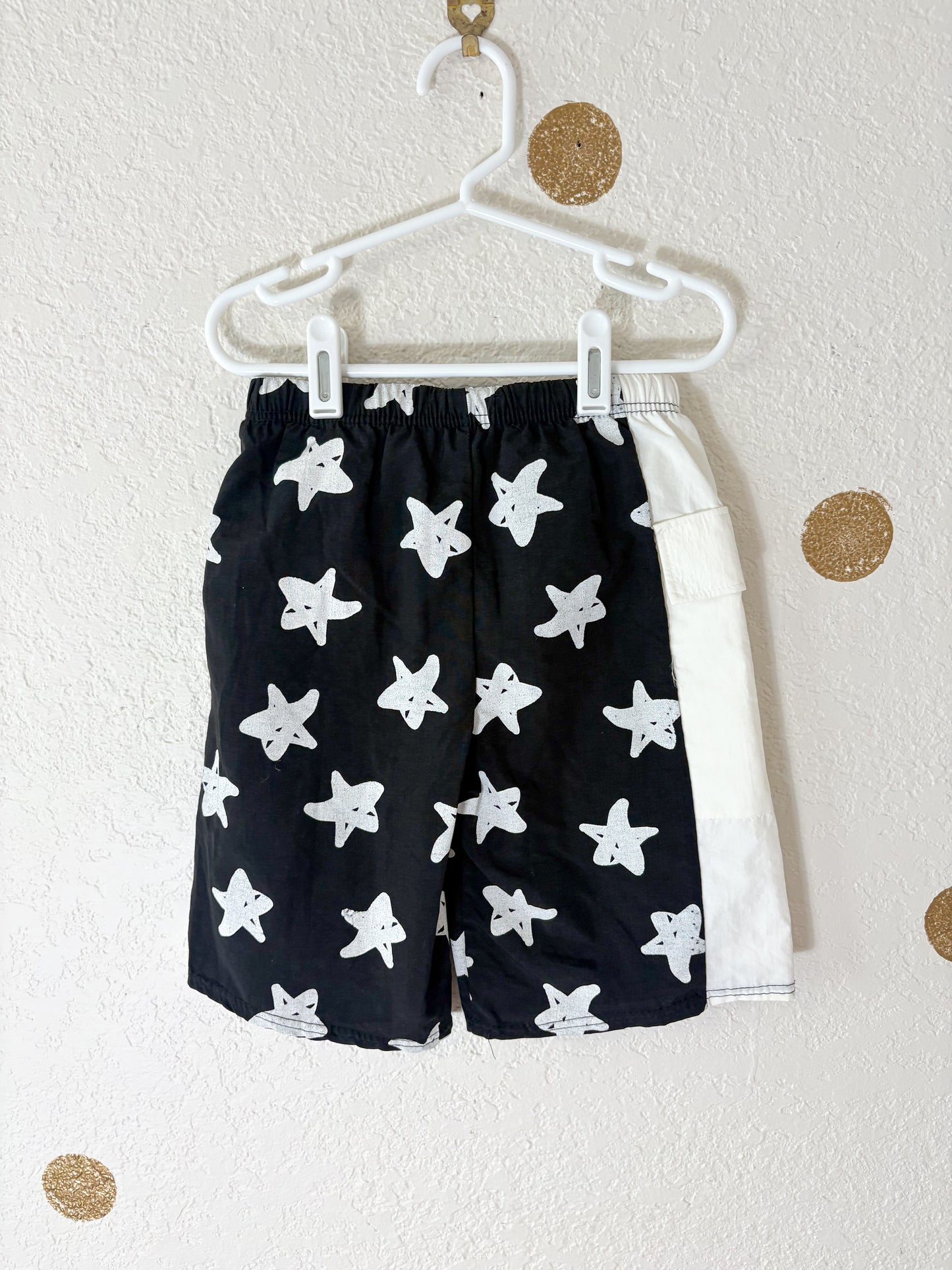 Unbranded vintage swim trunks.
