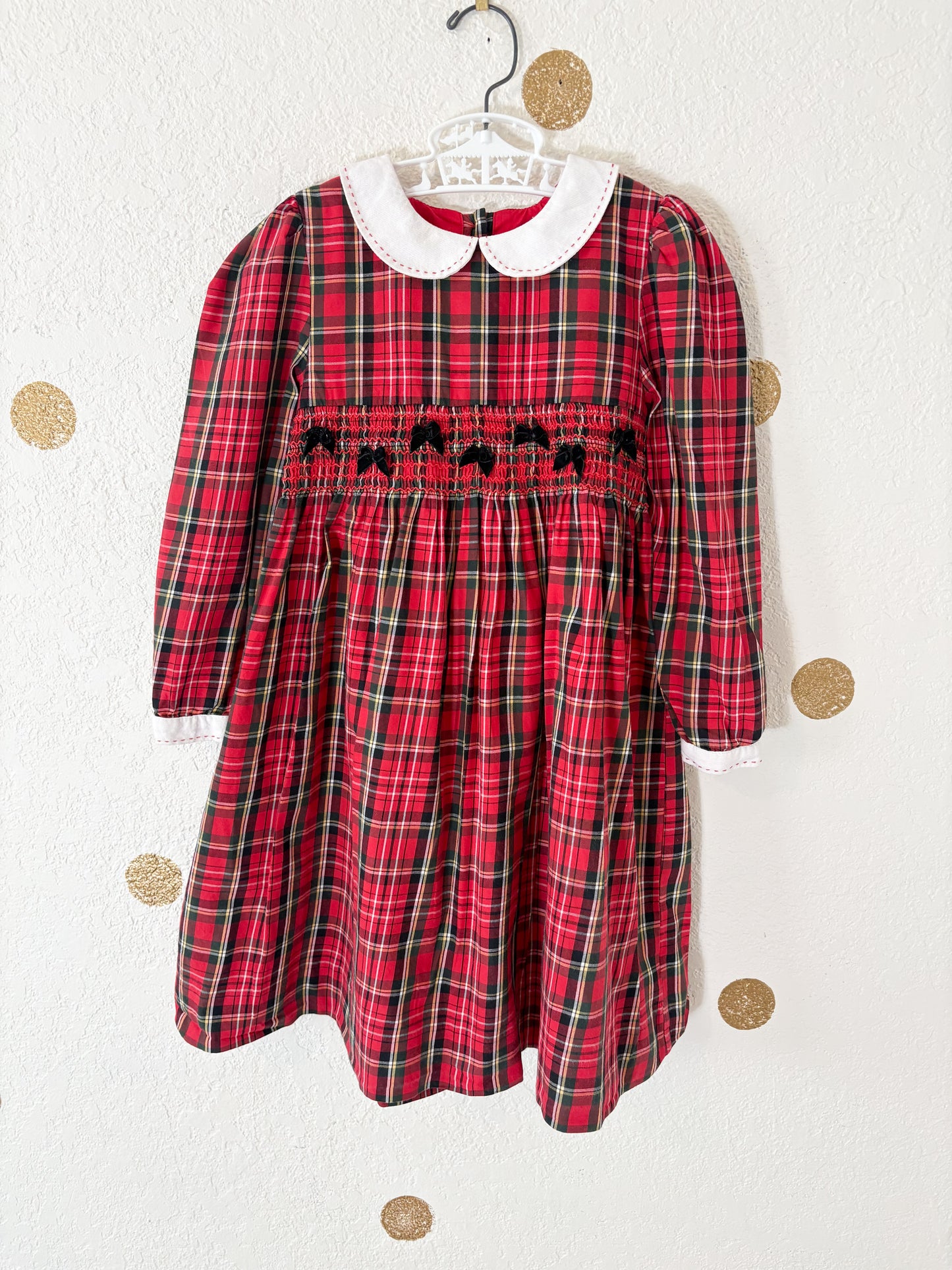 Hartstrings plaid dress.
