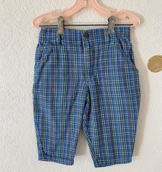 Vintage Gymboree plaid pants.